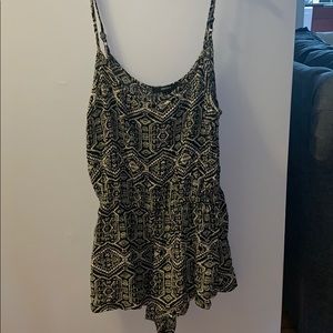 Tribal Print Romper